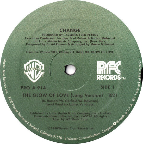 Change / Luther Vandross - The Glow of Love / Searching