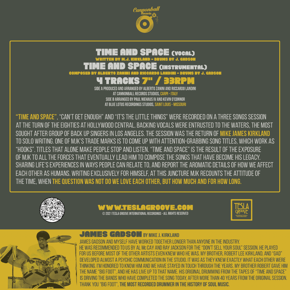 Mike James Kirkland - Time & Space