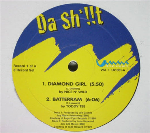 Nice & Wild, Toddy Tee, The Egyptian Lover - Diamond Girl / Batteram / Egypt Egypt