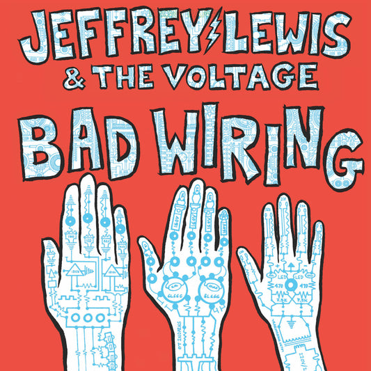 JEFFREY LEWIS & VOLTAGE - BAD WIRING [LP]