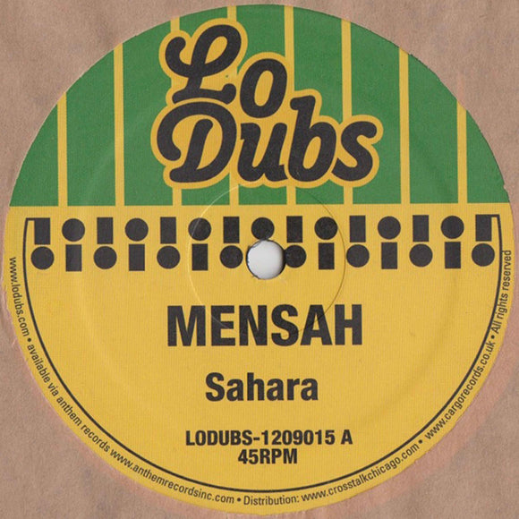 Mensah - Sahara / Not A Shy Gyal