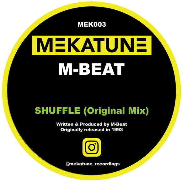 M-Beat - Shuffle / Shuffle (Remix) [Marbled Vinyl]