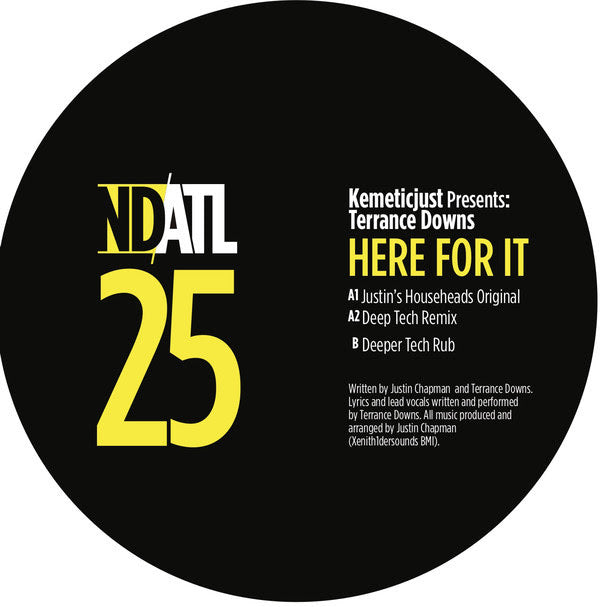 Kemetic Just Presents Terrance Downs - Here For It