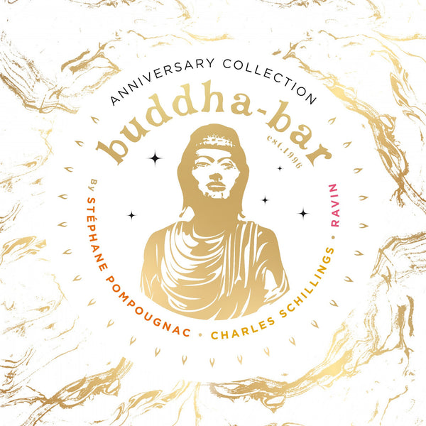 Buddha-Bar 25th Anniversary Collection cover, curated by Stéphane Pompougnac, Charles Schillings and Ravin