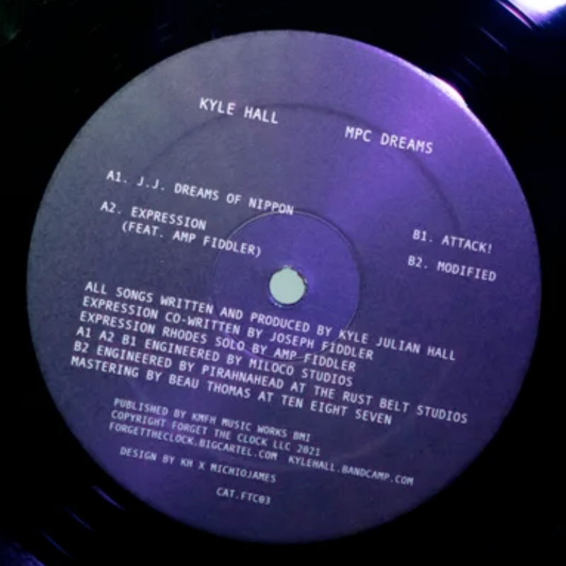 Kyle Hall - MPC Dreams [Clear Vinyl]