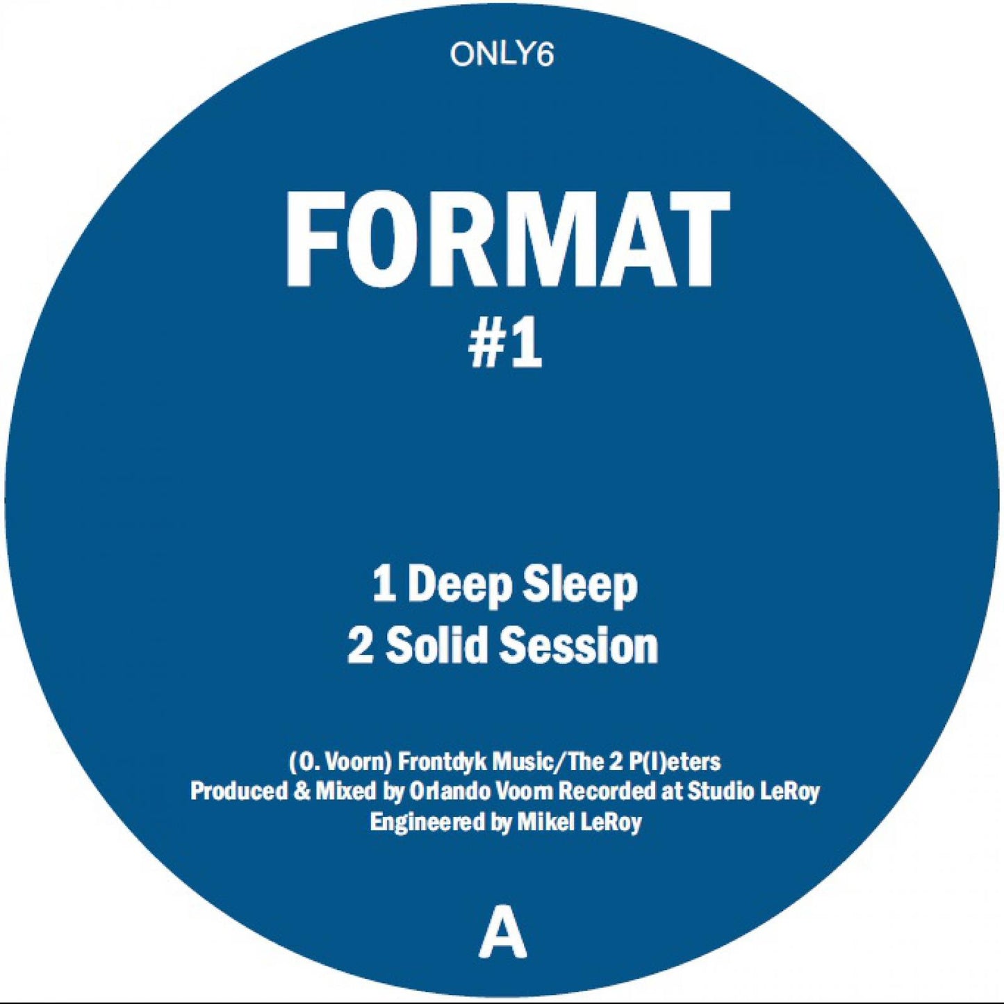 Format (Orlando Voorn) - #1 [Repress]