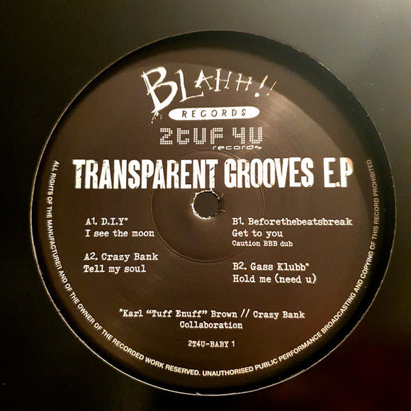 Crazy Bank & Karl Brown - Transparent Grooves EP