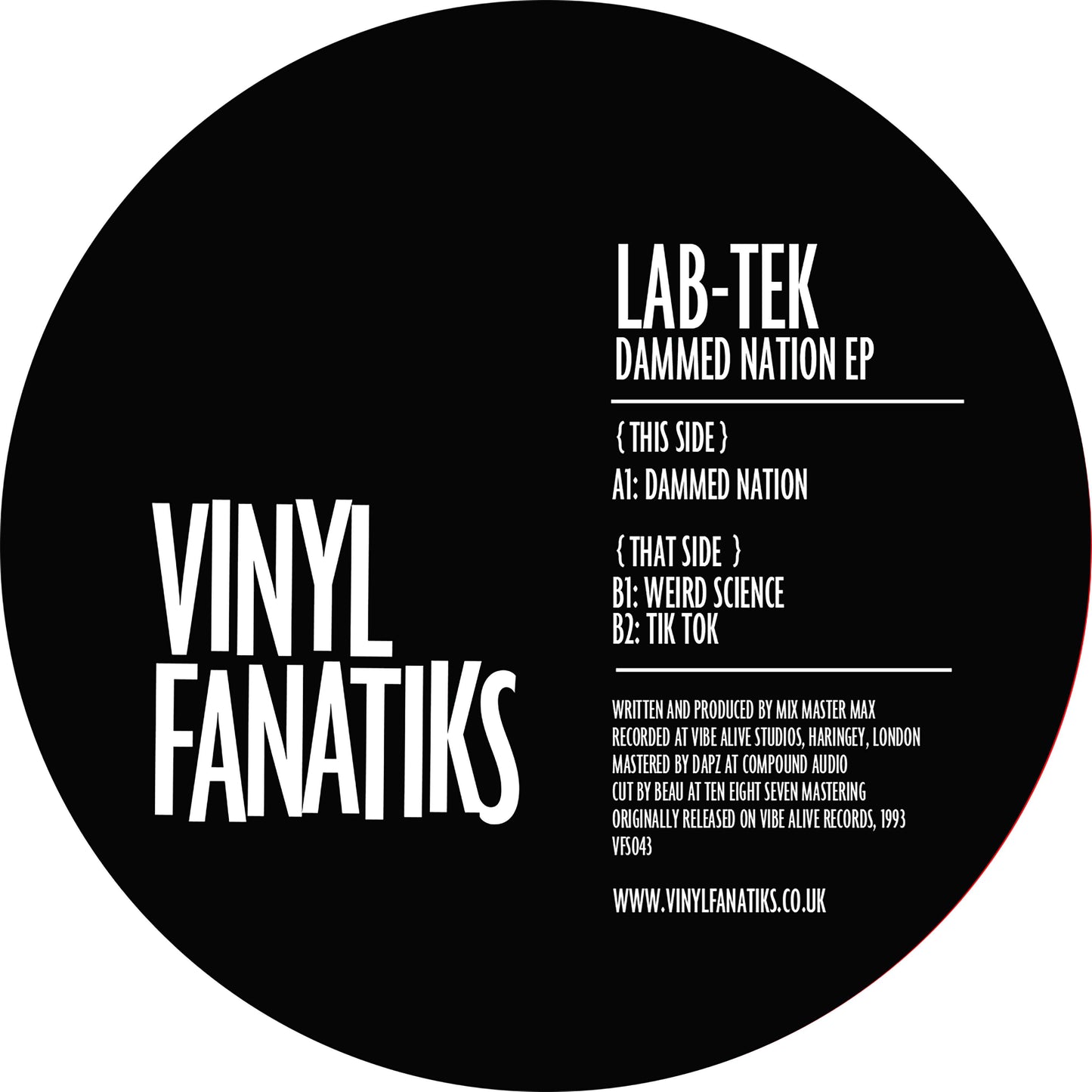Lab-Tek - Dammed Nation EP