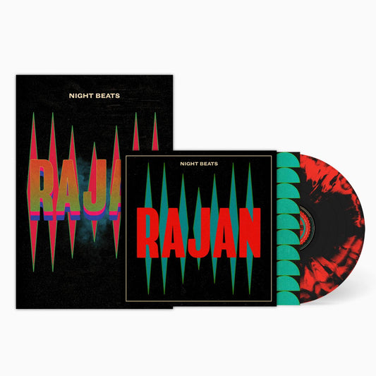 Night Beats - Rajan [180g Dying Red Giant Coloured Vinyl]