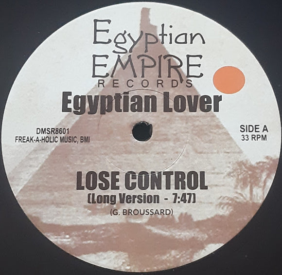 Egyptian Lover - Lose Control / Vocoder Jam