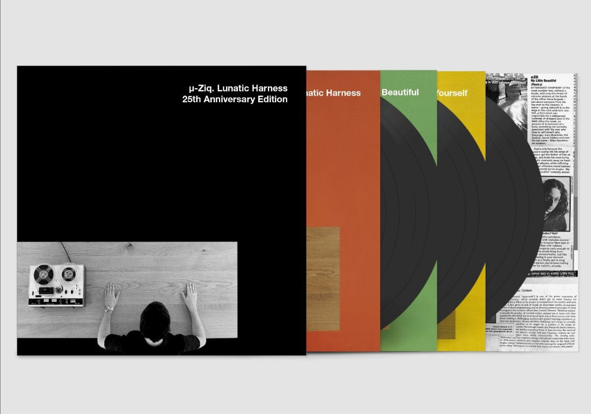 µ-Ziq - Lunatic Harness (25th Anniversary Edition) [4LP Black Vinyl]