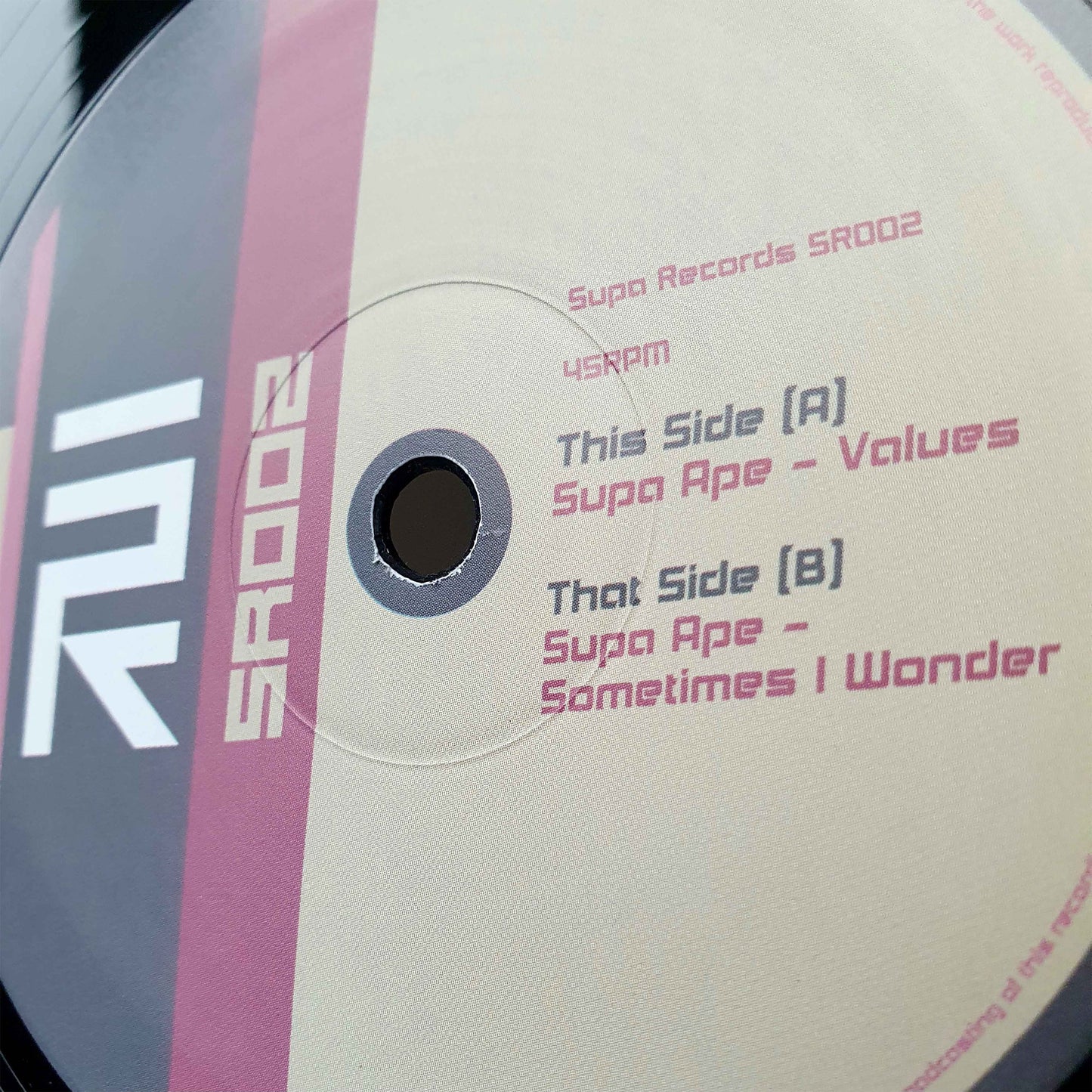 Supa Ape - Values / Sometimes I Wonder