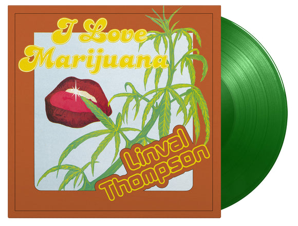 Linval Thompson - I Love Marijuana (1LP Light Green Coloured)