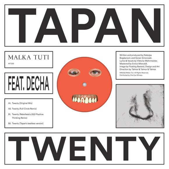 Tapan feat. Decha - Twenty EP w/ Full Circle & Rebolledo
