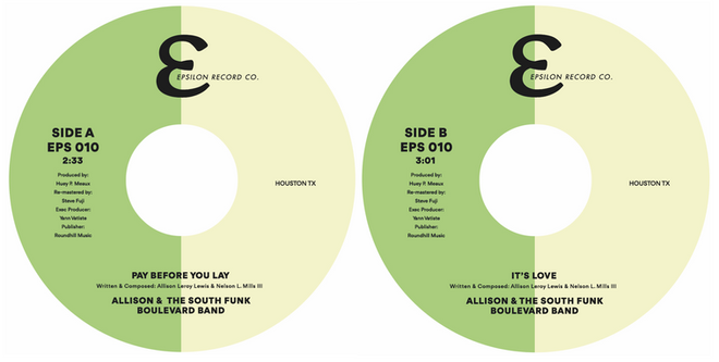 ALLISON & THE SOUTH FUNK BOULEVARD BAND - Pay Before You Lay