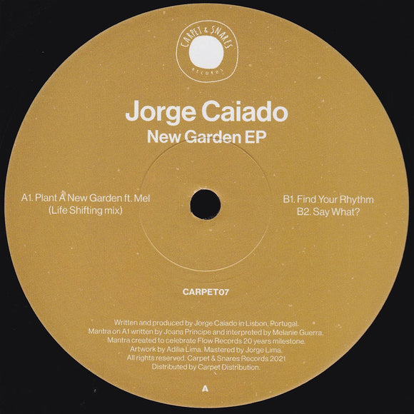 Jorge Caiado - New Garden EP