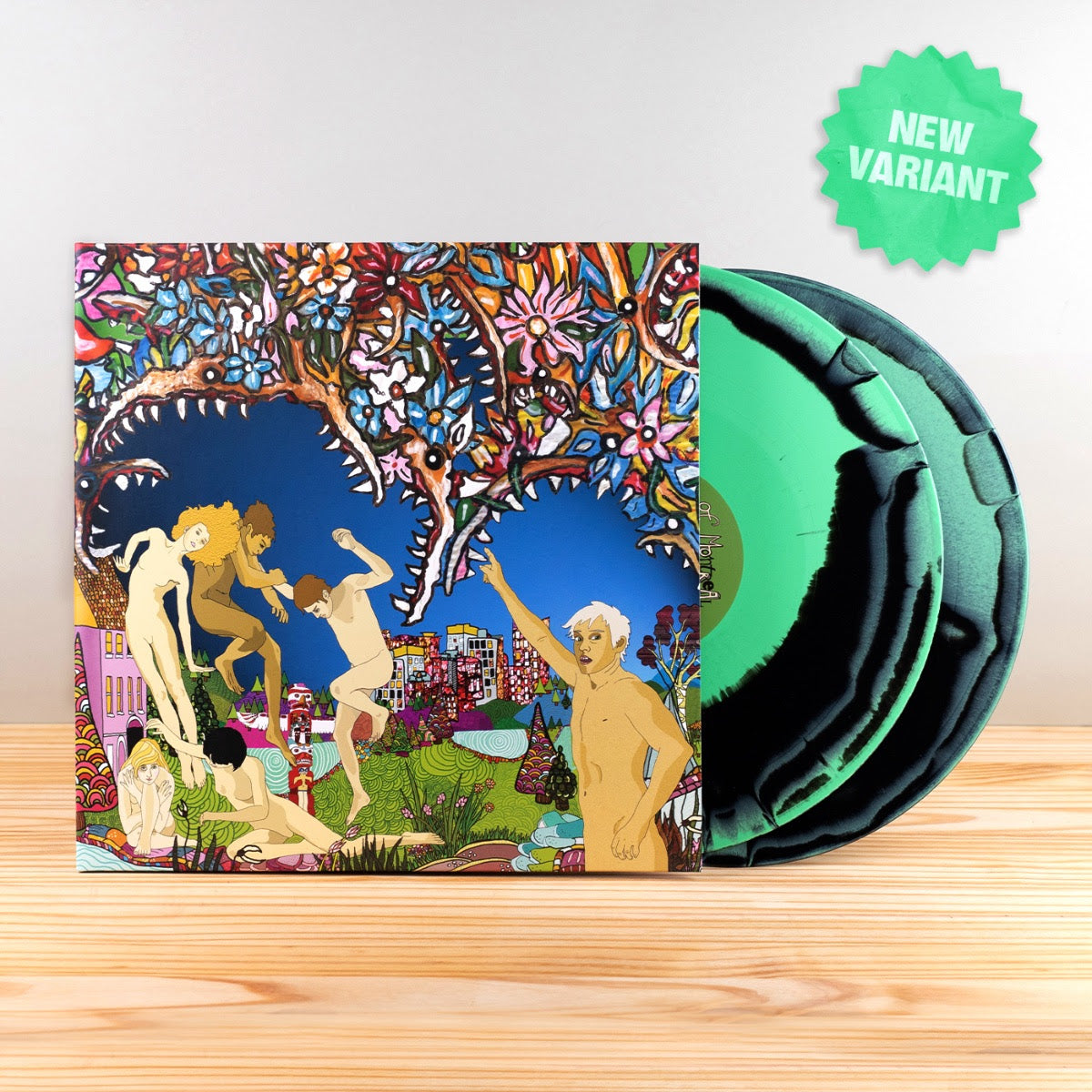 Of Montreal - Skeletal Lamping [Double Green/Black Mix vinyl]