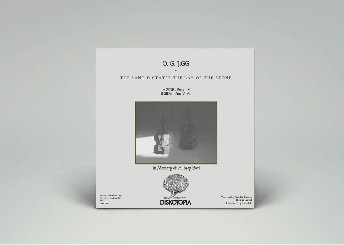 O. G. Jigg - The Land Dictates the Lay of the Stone