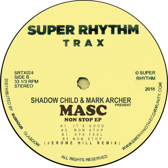 Mark Archer & Shadow Child present MASC - Non Stop EP