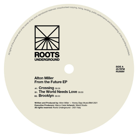 Alton Miller - From The Future EP