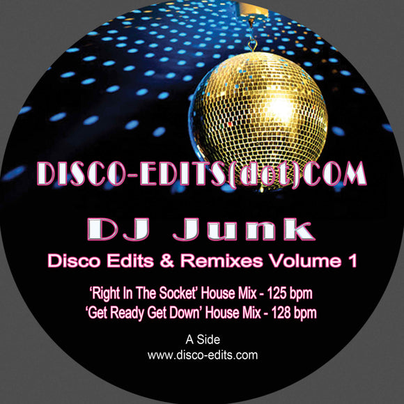 DJ Junk - Disco Edits & Remixes Volume 1