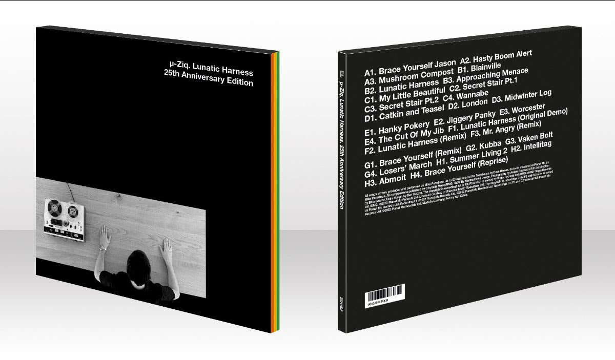 µ-Ziq - Lunatic Harness (25th Anniversary Edition) [4LP Black Vinyl]