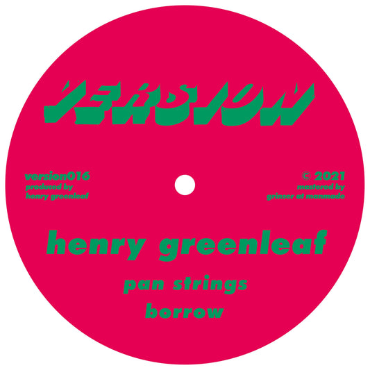 Henry Greenleaf - Rush EP