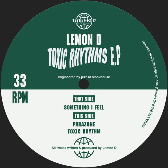 Lemon D - Toxic Rhythms EP