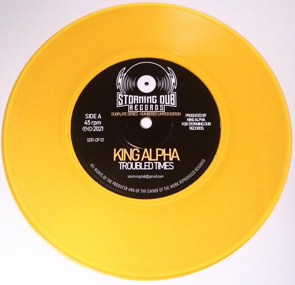 King Alpha - Troubled Times [Import]