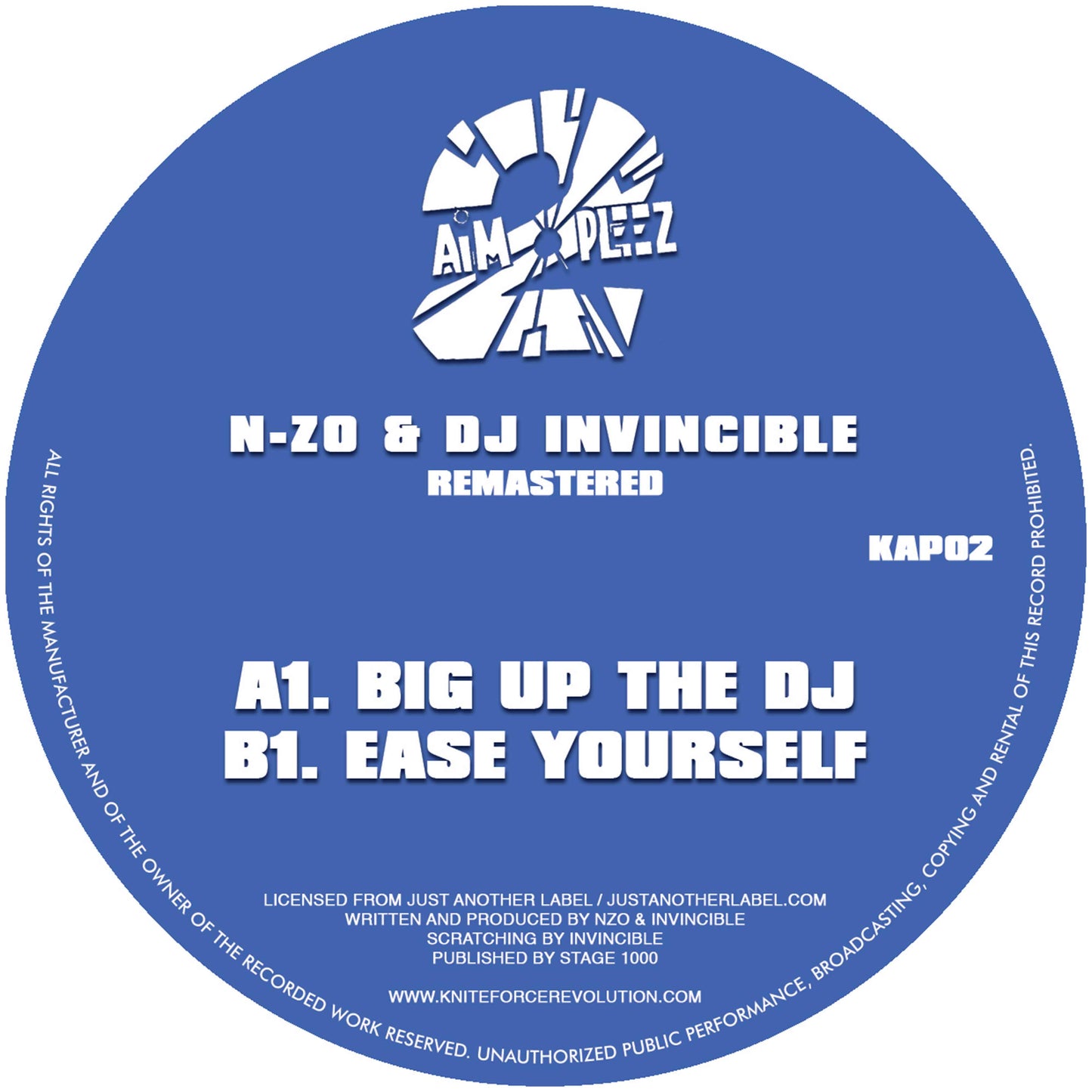 N-Zo & Dj Invincible - Aim 2 Pleez EP