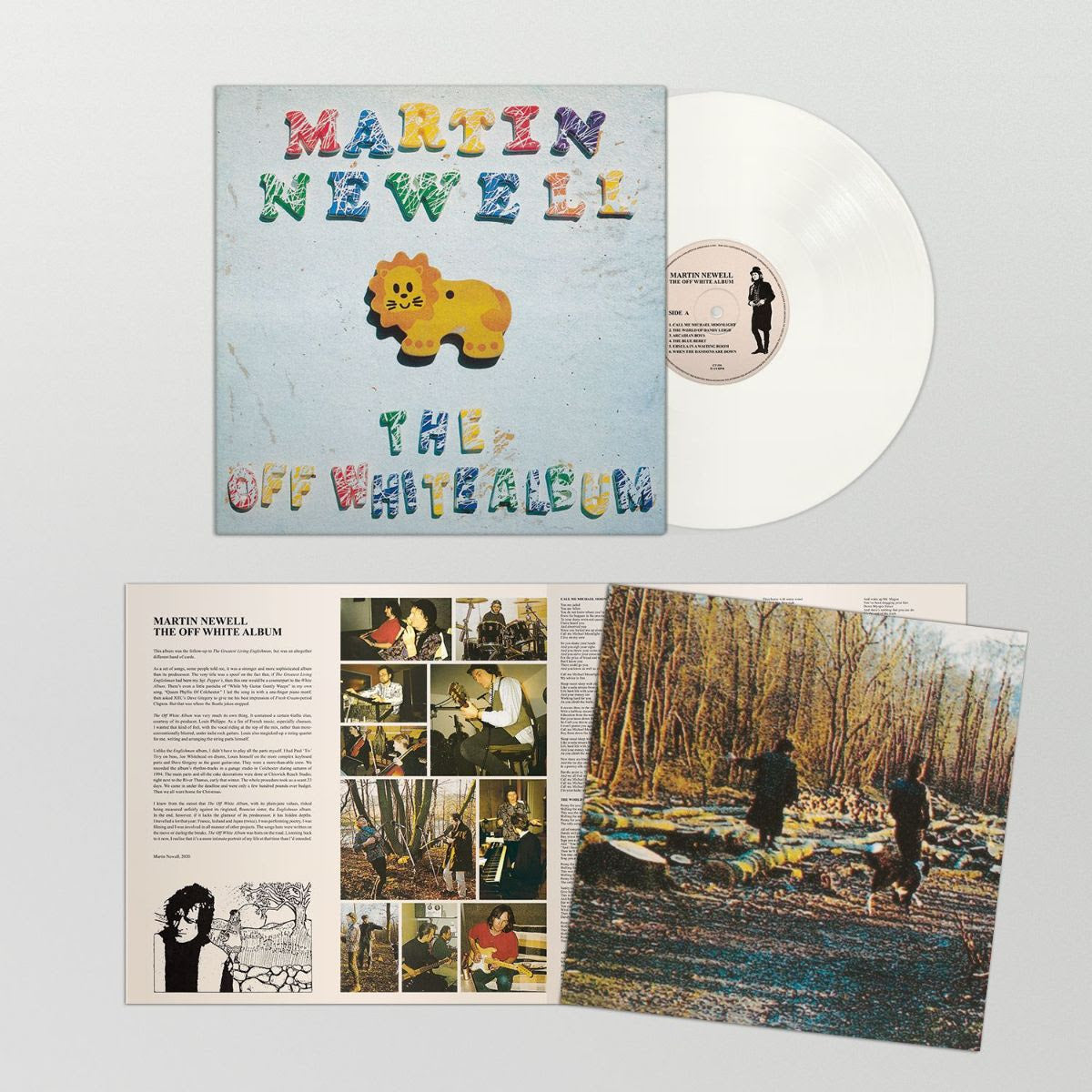 Martin Newell ~ The Off White Album [White Vinyl]