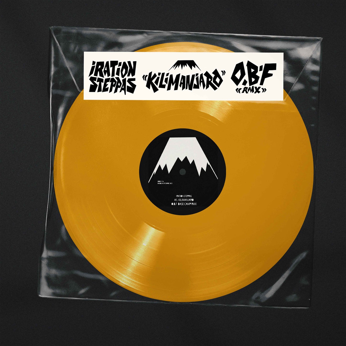 Iration Steppas - Kilimanjaro (O.B.F Remix) [Gold Vinyl]