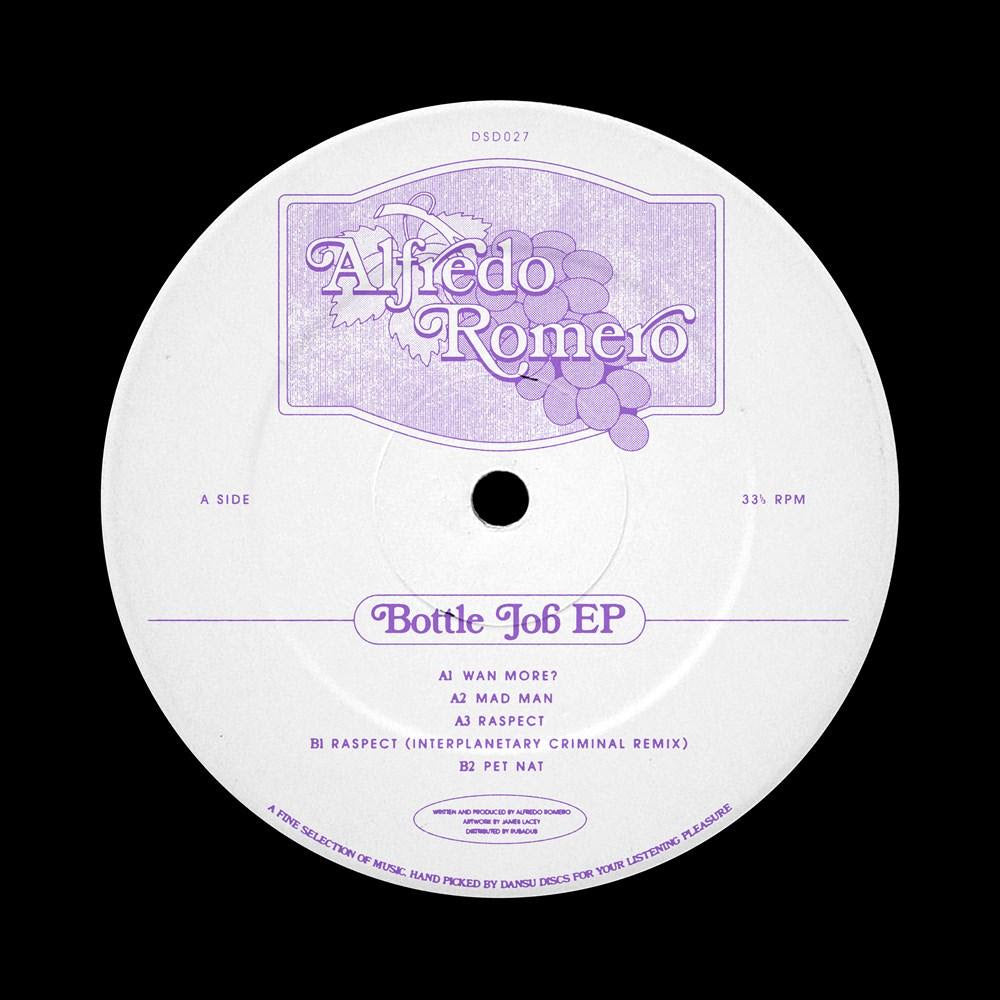 Alfredo Romero - Bottle Job EP (Inc. Interplanetary Criminal Remix) [Repress]