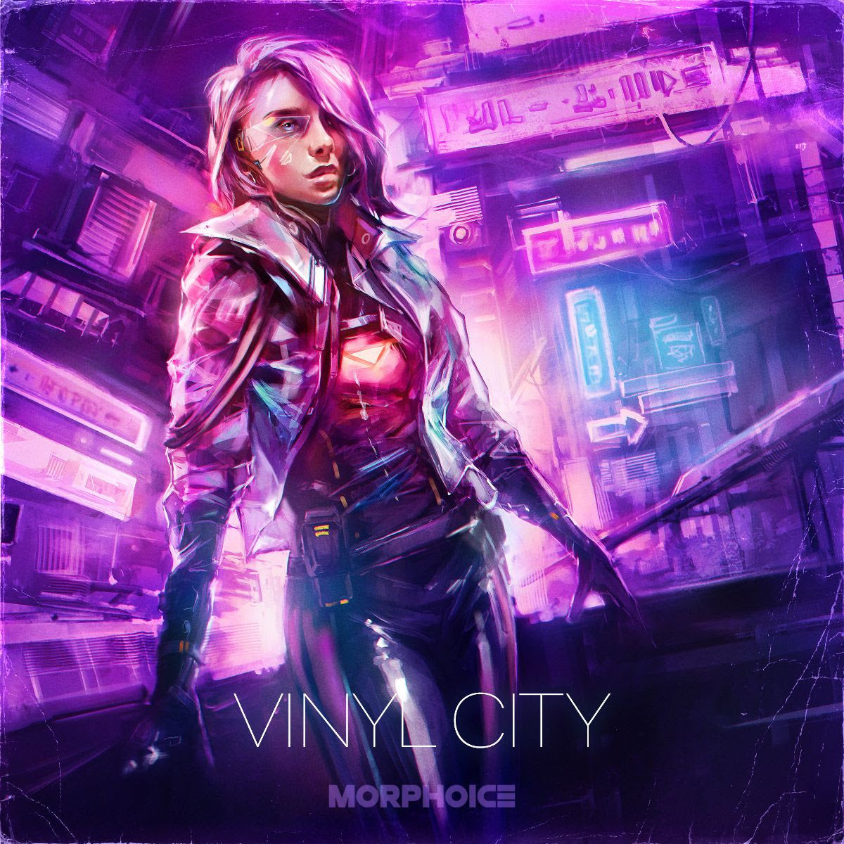Morphoice - Vinyl City [Splatter Effect Vinyl LP]