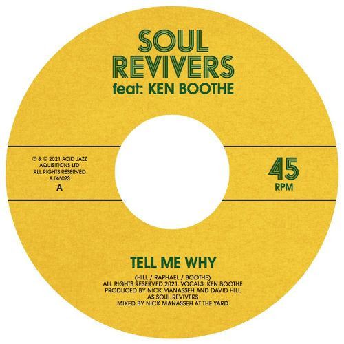 Soul Revivers Feat. Ken Boothe - Tell Me Why / Tell Me Again