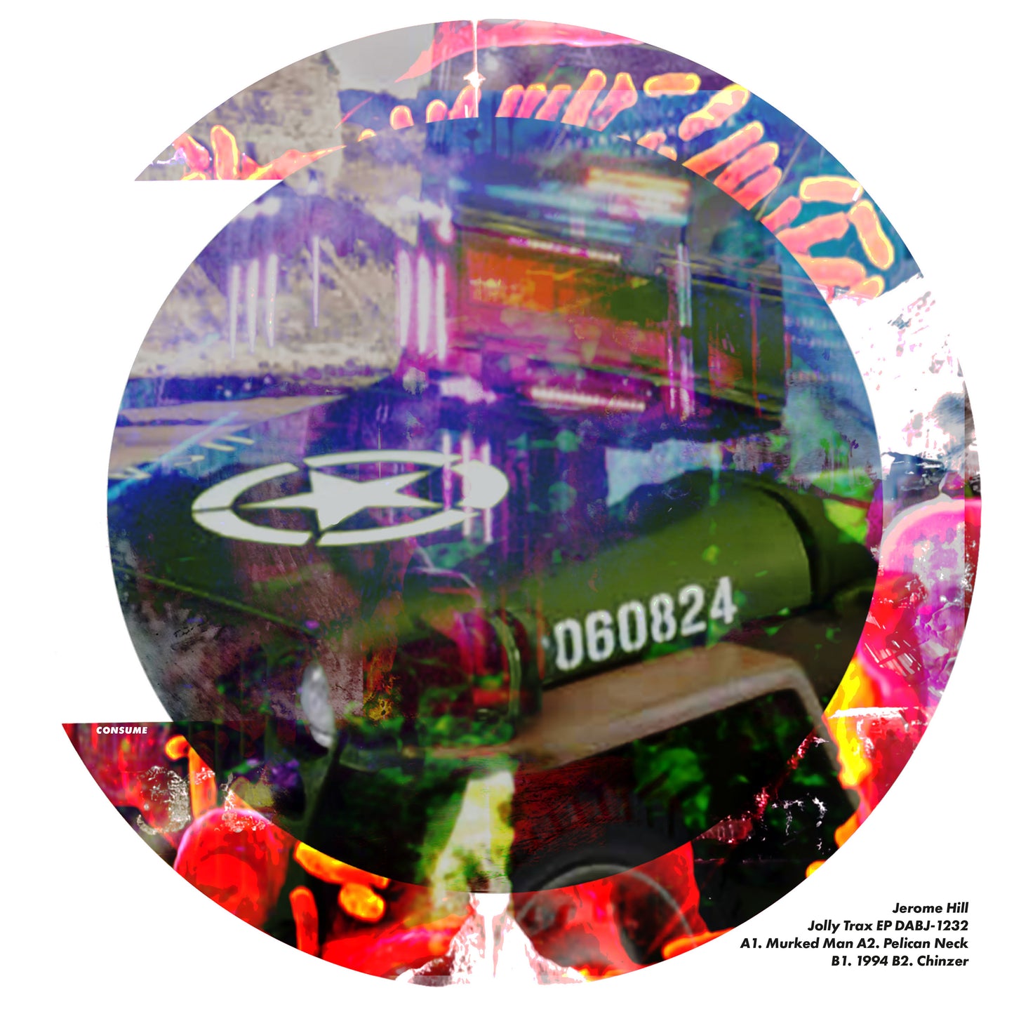 Jerome Hill - Jolly Trax EP [Marbled Pink Vinyl]