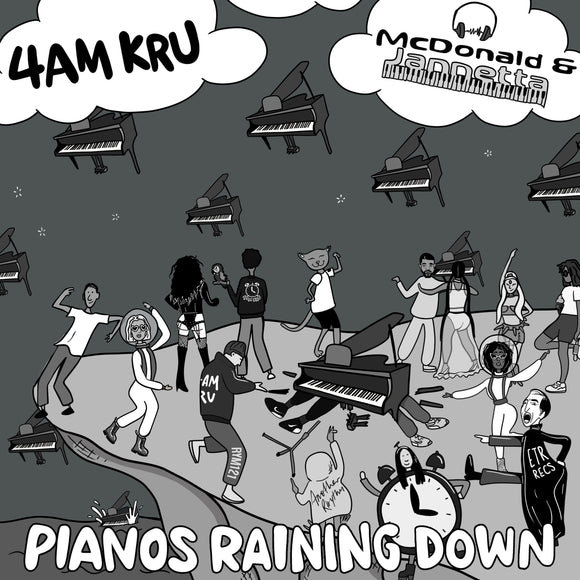 4am Kru, McDonald & Jannetta - Pianos Raining Down