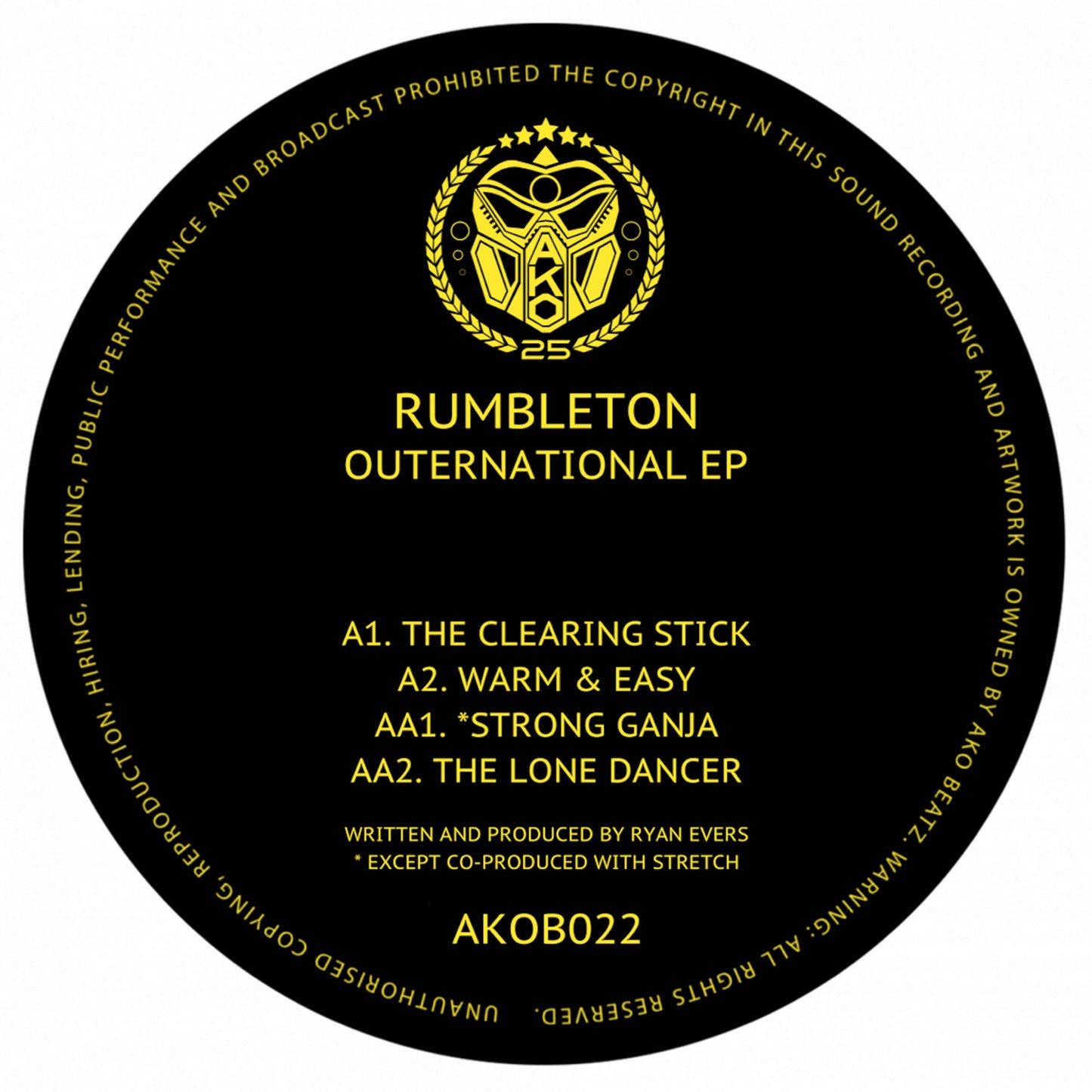 Ako Beatz Presents: Rumbleton - Outernational EP