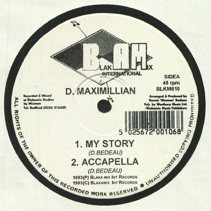 D. Maximillian - My Story