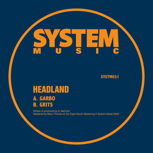 Headland - Garbo / Grits [10" Vinyl] (ONE PER PERSON)