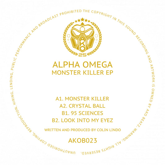 Ako Beatz Presents: Alpha Omega - Monster Killer EP