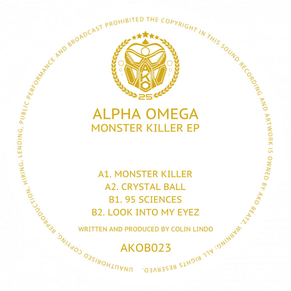 Ako Beatz Presents: Alpha Omega - Monster Killer EP