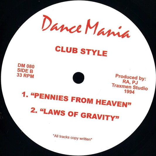 Club Style (Paul Johnson & Robert Armani) - Crazy Wild