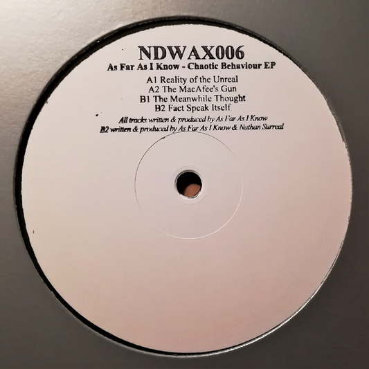 As Far As I Know - Chaotic Behaviour EP